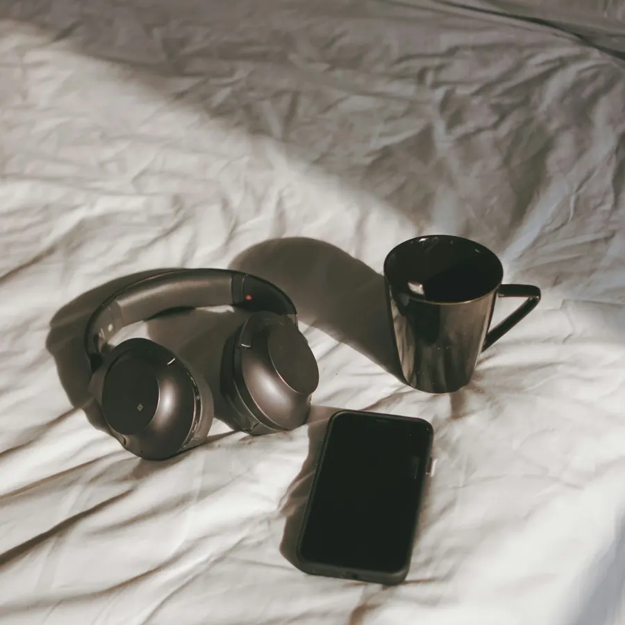 Blue morning landscape cover art